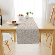 Cheerful Spring Exotic Canvas Table Runner for a Summery Look